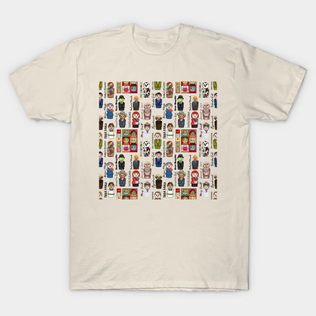 Little Artists All-Over Print T-Shirt by Slightly Unhinged